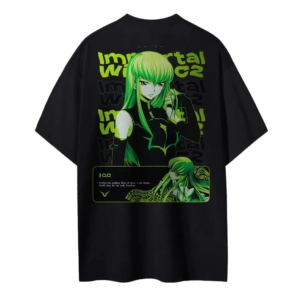 Anime Merchandise Shop - New Code Geass T-Shirt C.C. Character