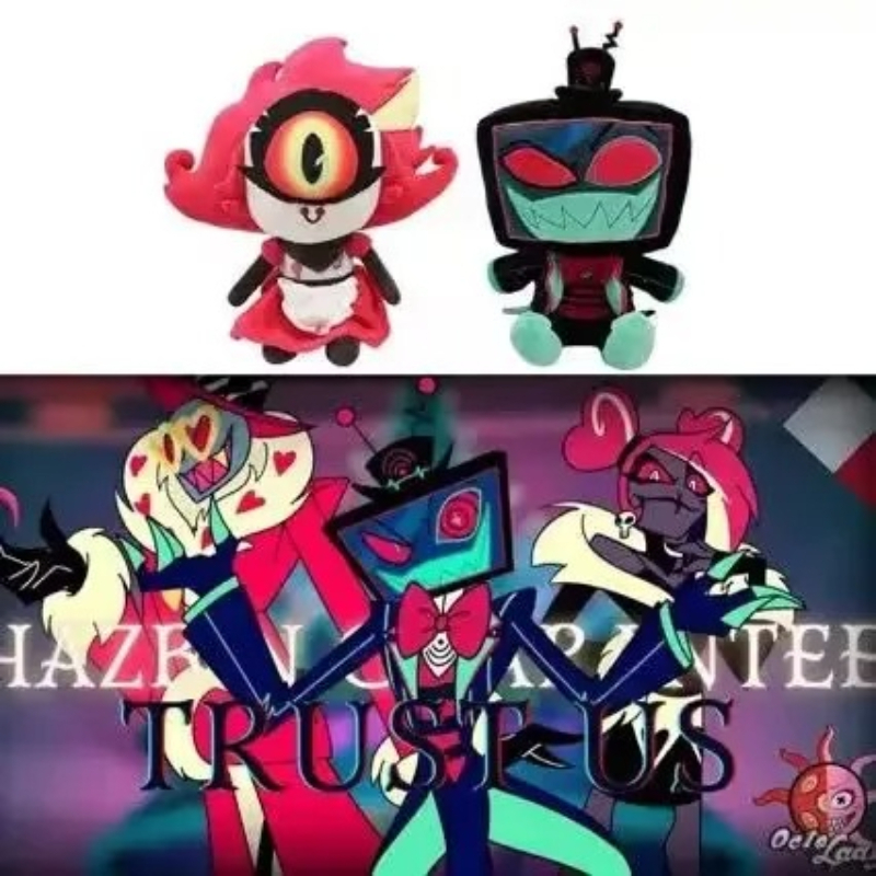 Anime Related Merchandise - NEW Hazbin Hotel Plush Toys Funny
