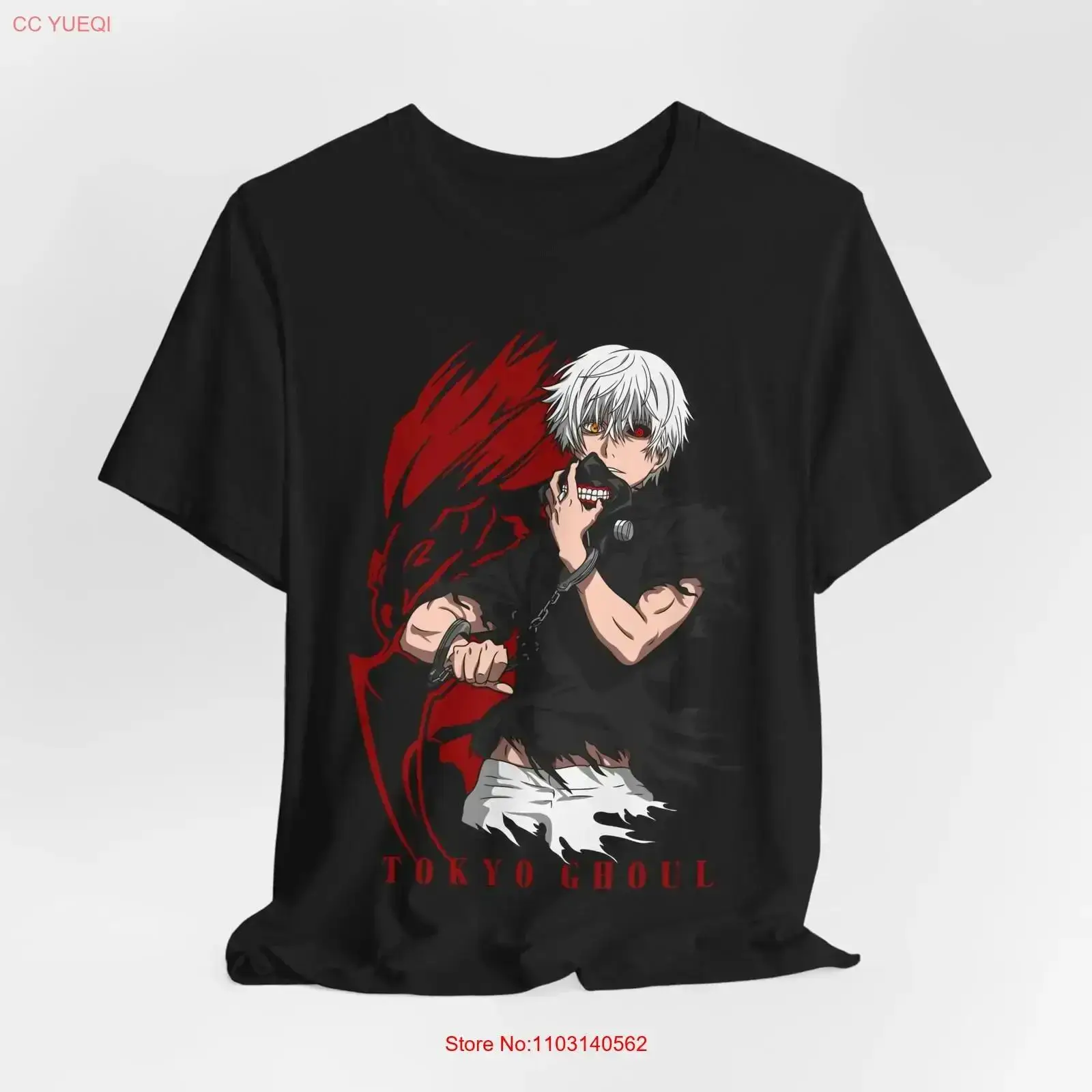 Anime Merchandise Shirt - Tokyo Ghoul Anime T Shirt Fan