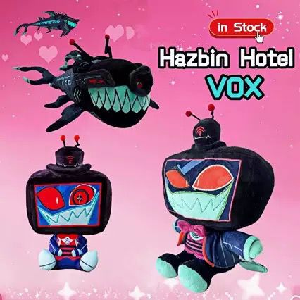 Anime Related Merchandise - IN STOCK NEW Hazbin Hotel Plush