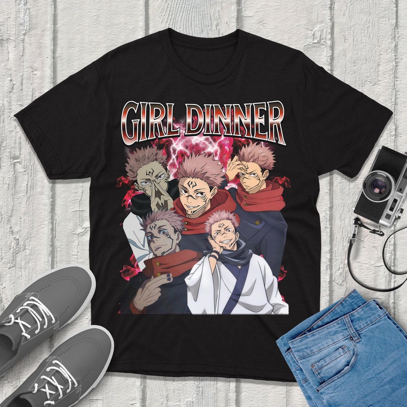 Anime Merchandise Shirt - Sukuna Jujutsu-Kaisen T-Shirt Streetwear Premium Quality
