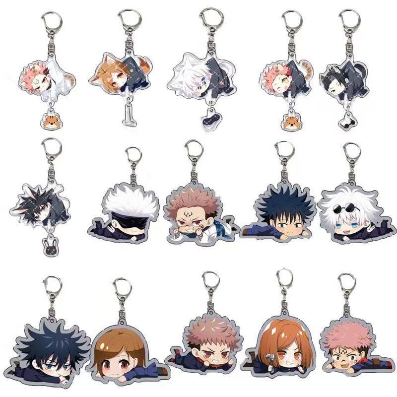 Anime Jujutsu Kaisen Merchandise - New Jujutsu Kaisen Acrylic Keychain Cute