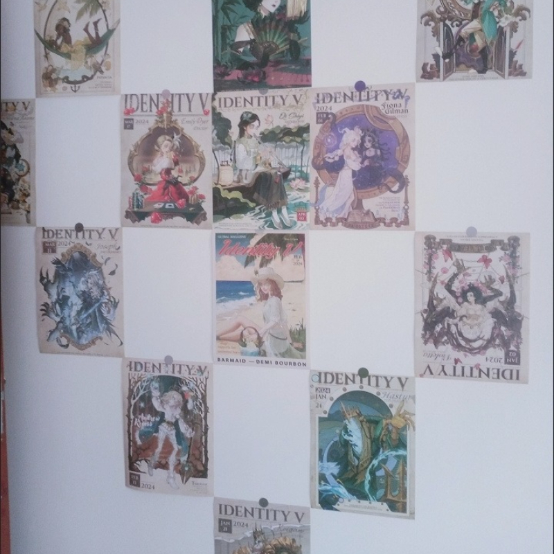 Identity V series game poster  - Anime Related Merchandise ulasan dan harga
