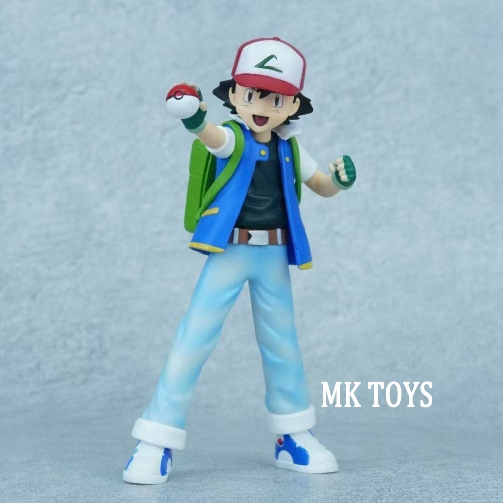 Anime Pokemen Figure Ash Ketch - Kotobukiya Artfx ulasan dan harga