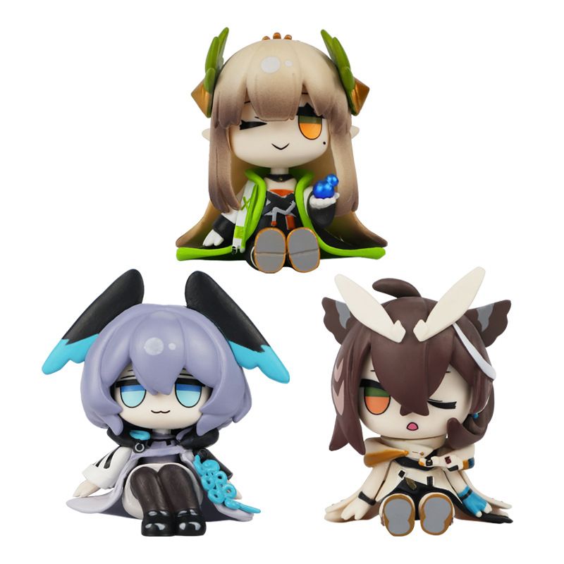Sitting posture figurines, gam - Anime Related Merchandise ulasan dan harga