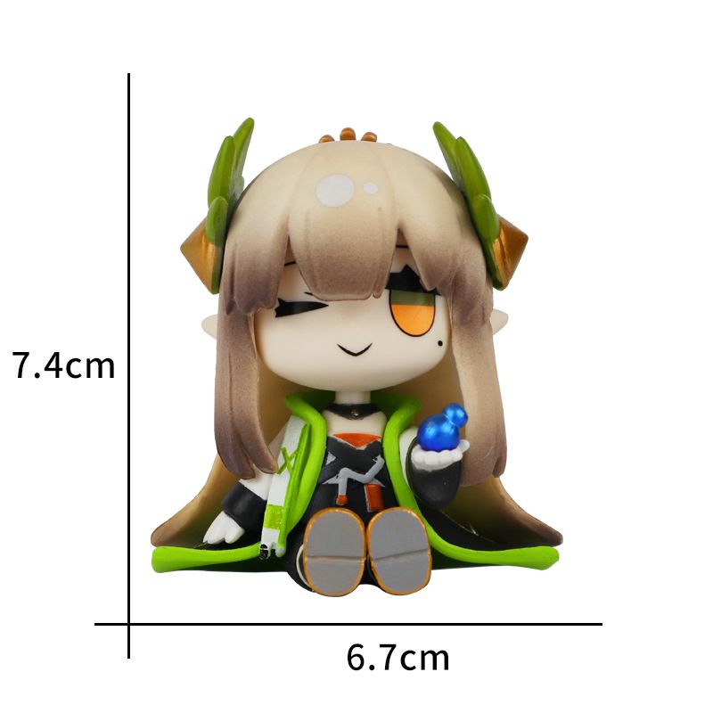 Sitting posture figurines, gam - Anime Related Merchandise ulasan dan harga