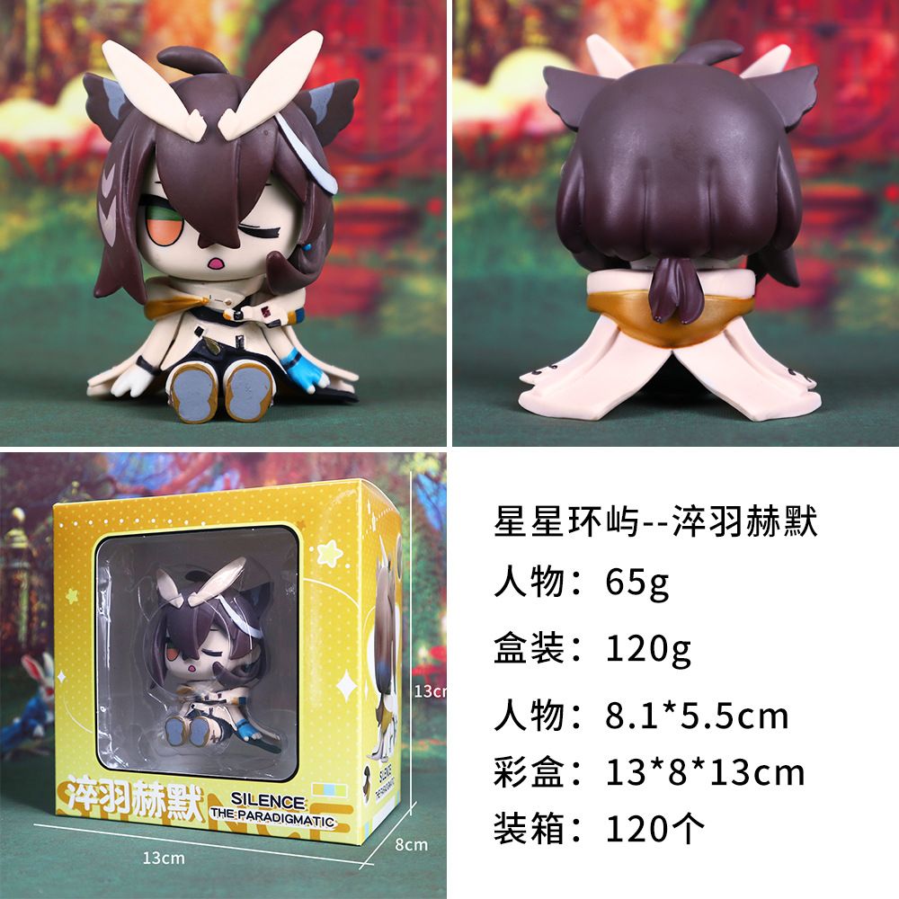 Sitting posture figurines, gam - Anime Related Merchandise ulasan dan harga