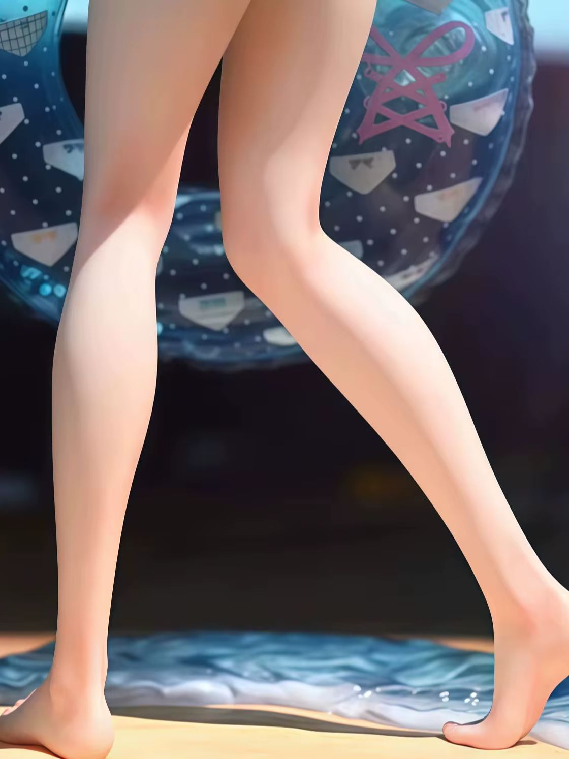 Swim ring - Luo Qixi Anime GK  - Popular Anime Merchandise ulasan dan harga