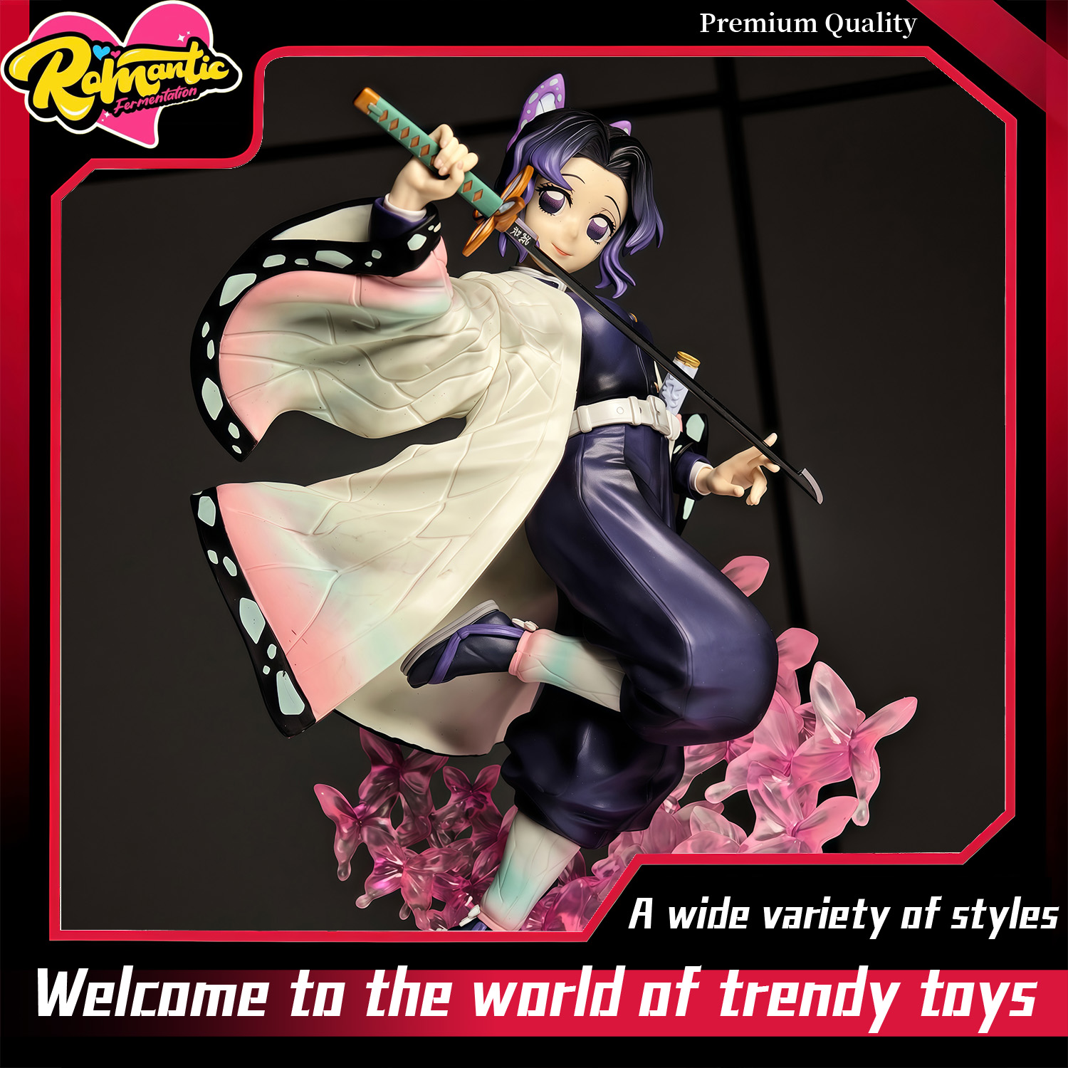 Shinobu Kocho Anime GK model f - Popular Anime Merchandise ulasan dan harga