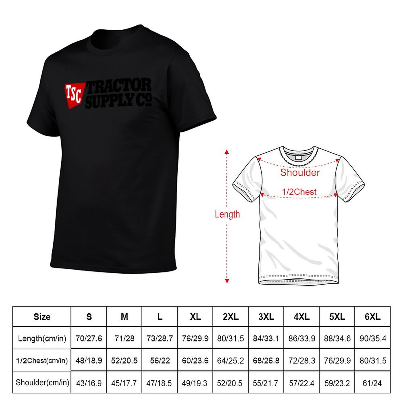 Tractor Supply TSC Logo Mercha - Anime Merchandise Shirt ulasan dan harga