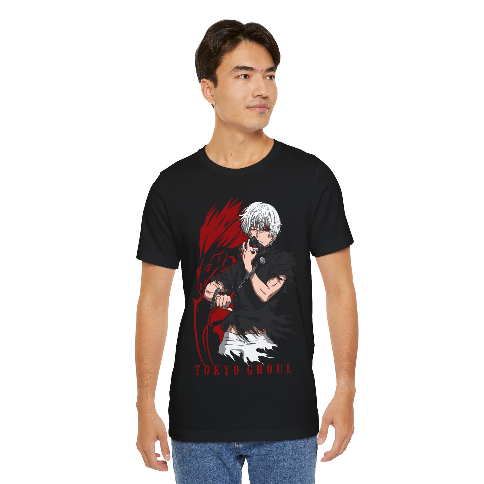 Tokyo Ghoul Anime Tee, Unisex  - Anime Merchandise Shirt ulasan dan harga