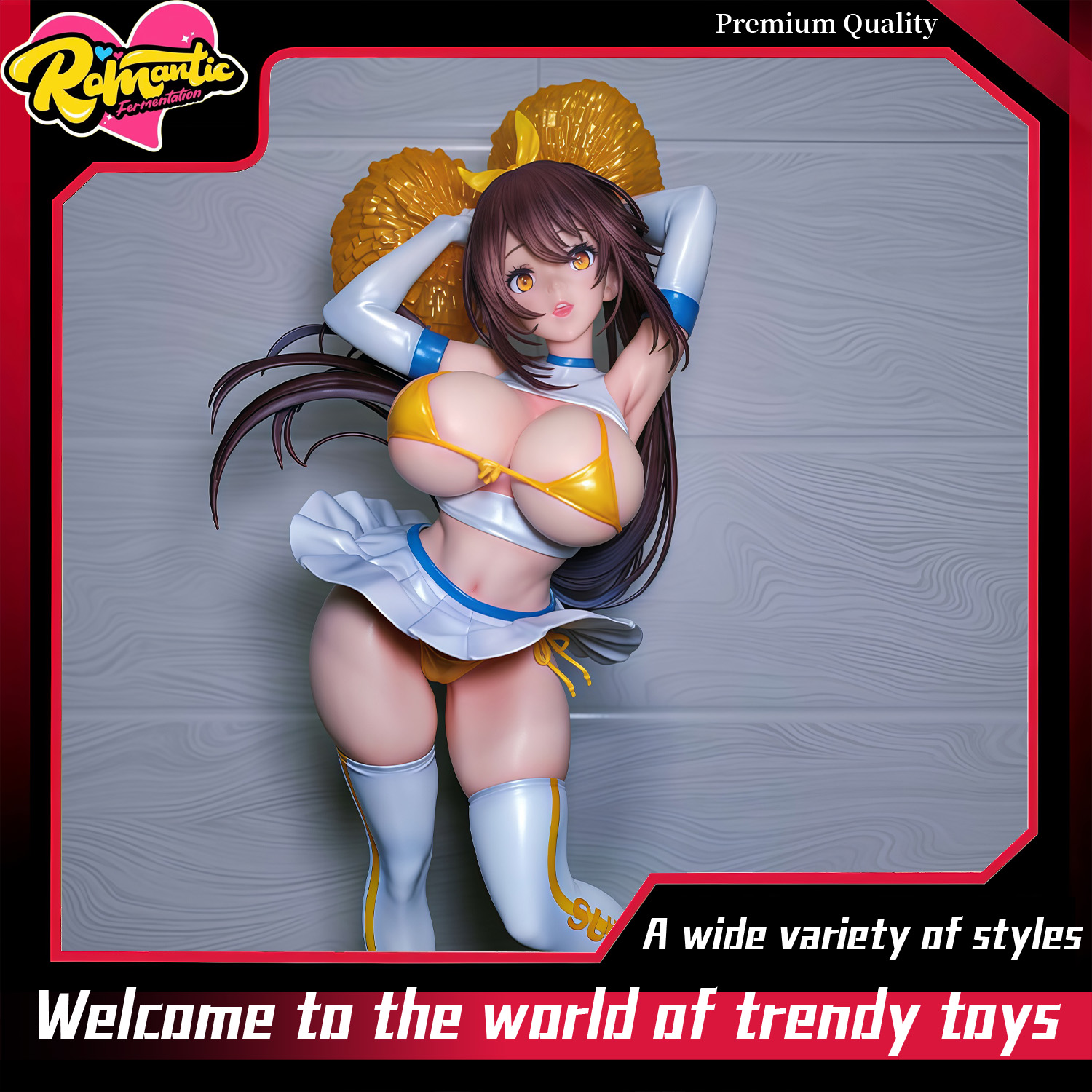 Sunny Cheerleader Captain Anim - Popular Anime Merchandise ulasan dan harga