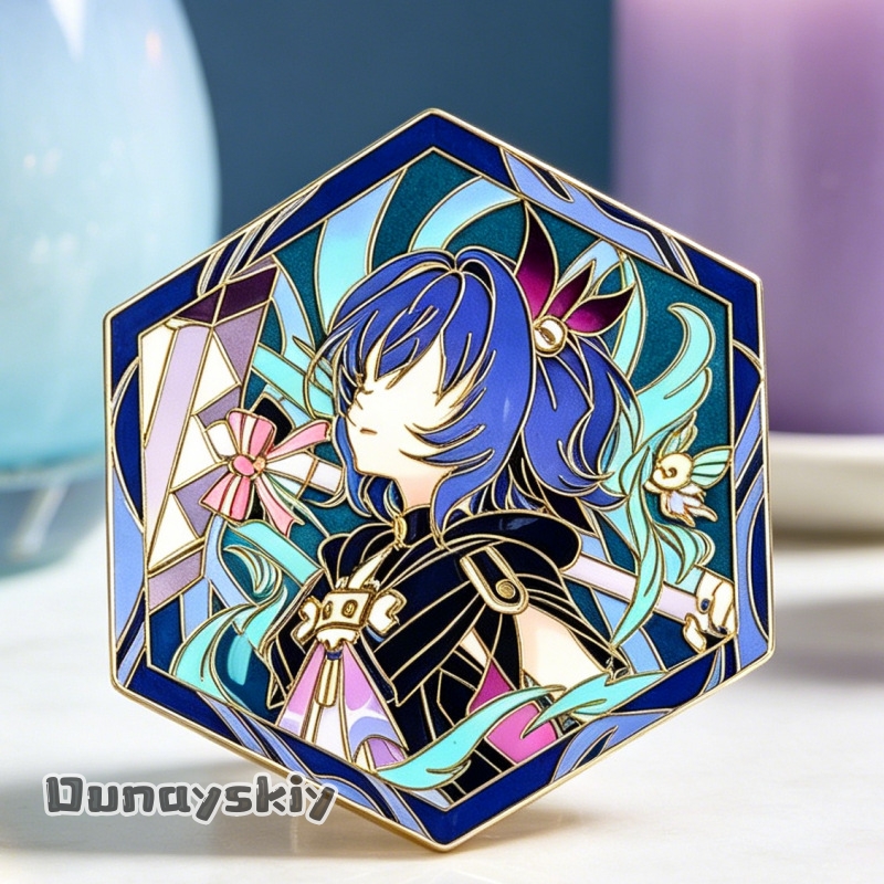 CR6.18*Genshin Impact Prune He - Anime Merchandise Jacket ulasan dan harga